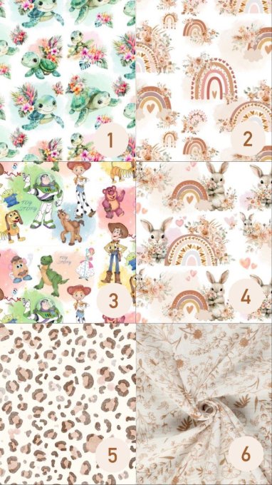 PACK MATERNELLE (TISSUS AU CHOIX) 