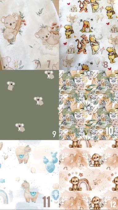 SAC À DOS RABAT (TISSUS AU CHOIX) 