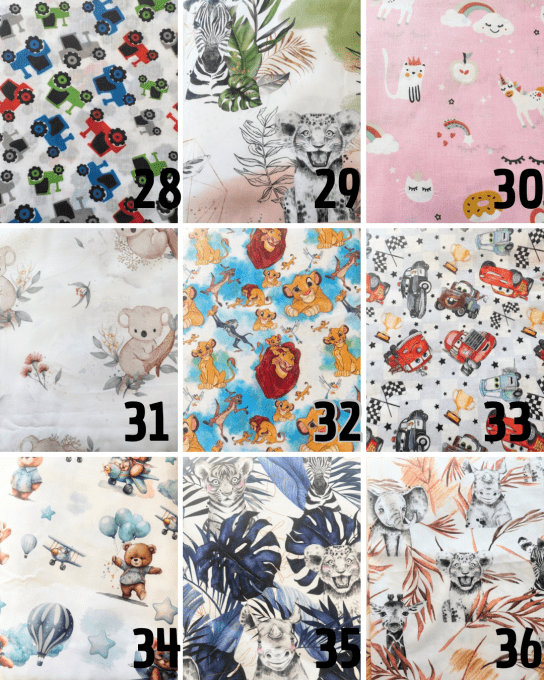 PACK MATERNELLE (TISSUS AU CHOIX) 