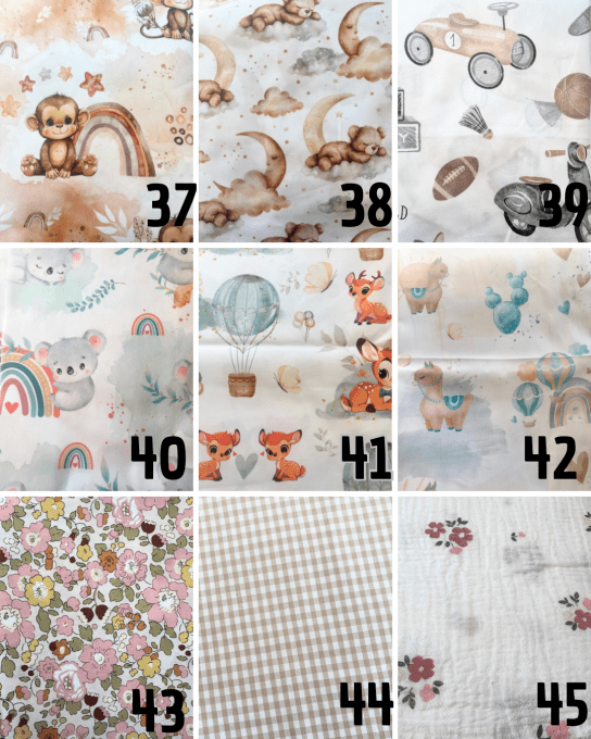 PACK MATERNELLE (TISSUS AU CHOIX) 