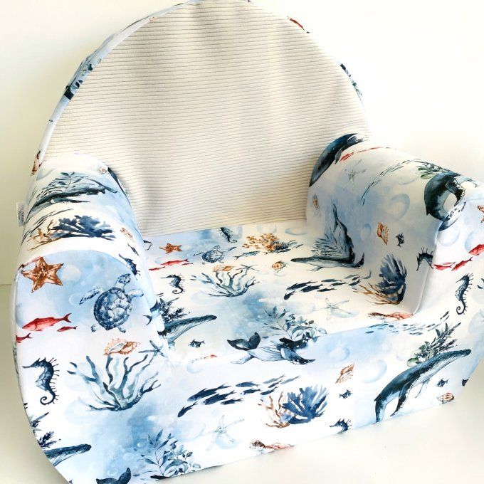 Fauteuil fond marin