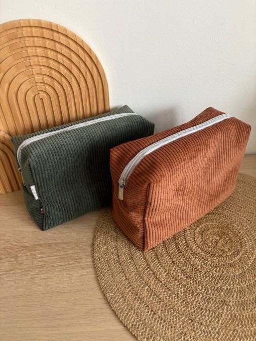 Trousse de toilette / Vanity  velours 