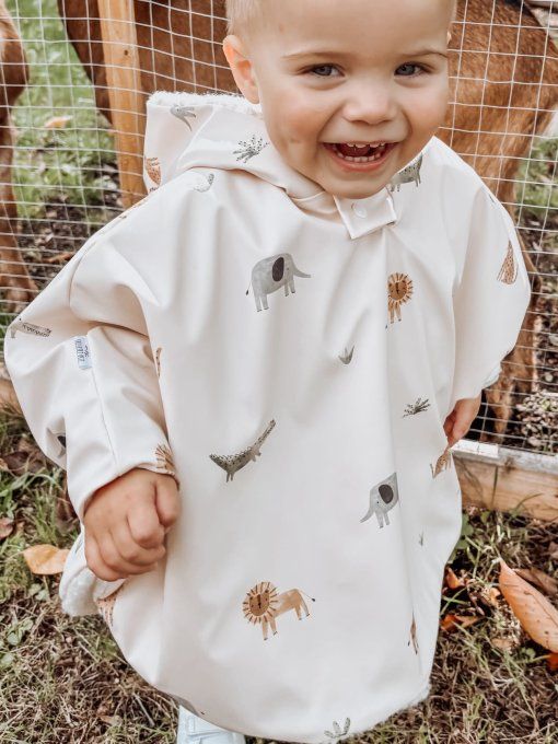 Poncho de pluie safari