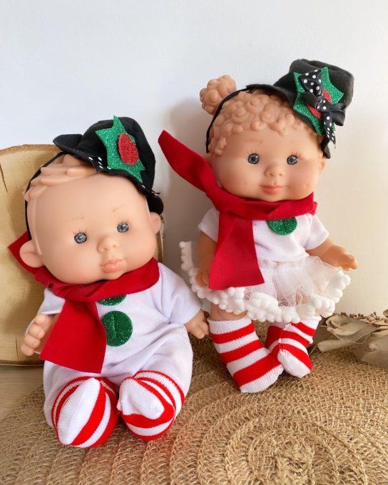 Poupées Noël