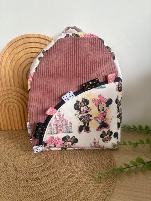 Sac à dos fait main Minnie maternelle