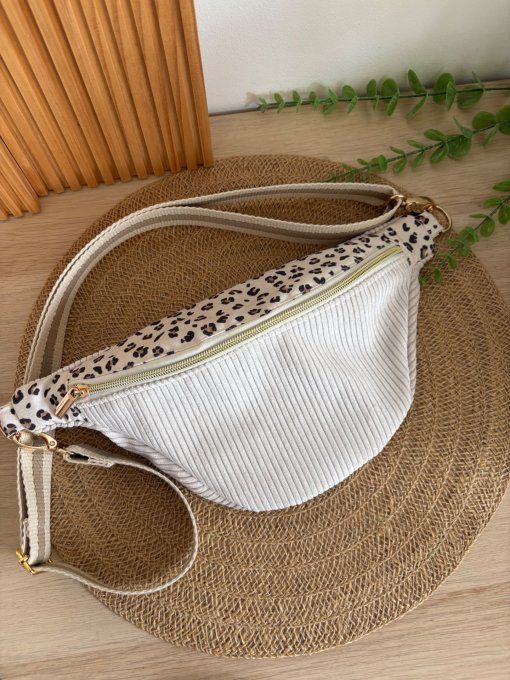 Sac banane personnalisée fait main