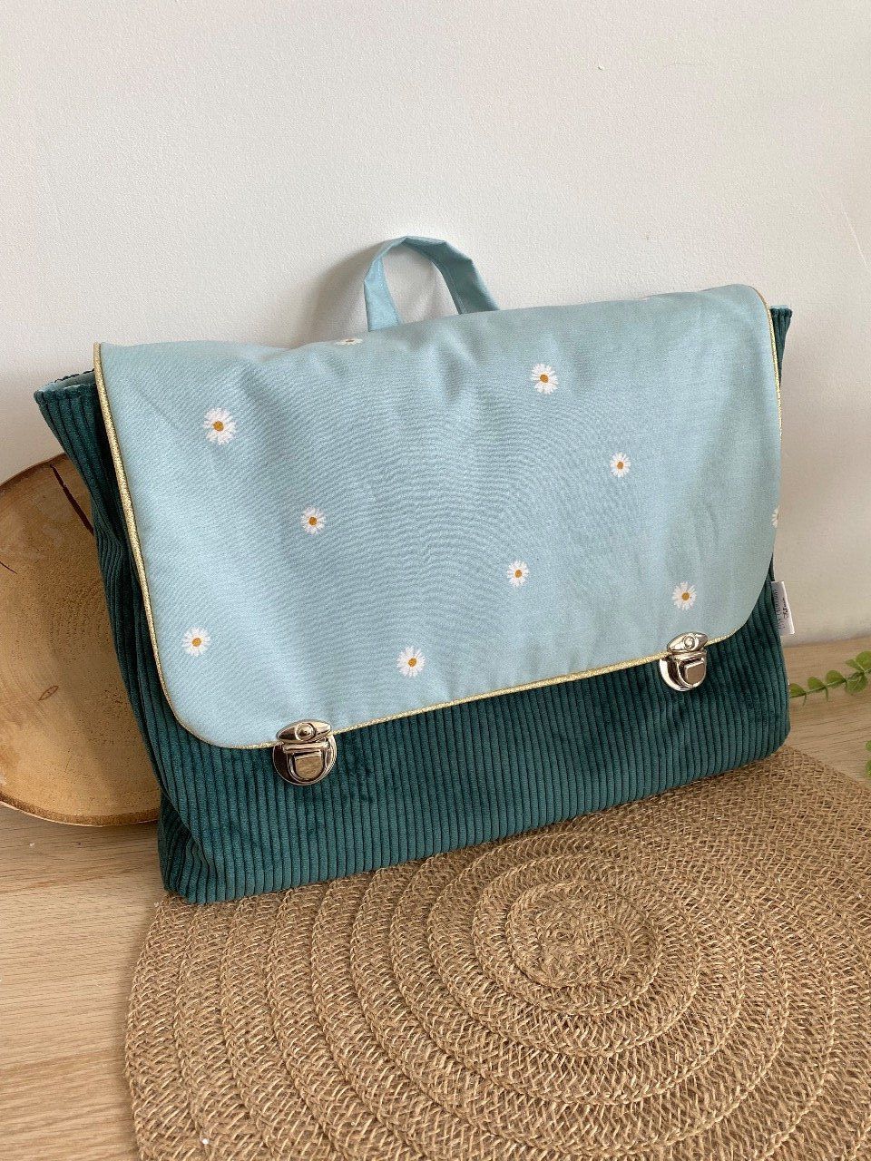 Cartable tissu outlet