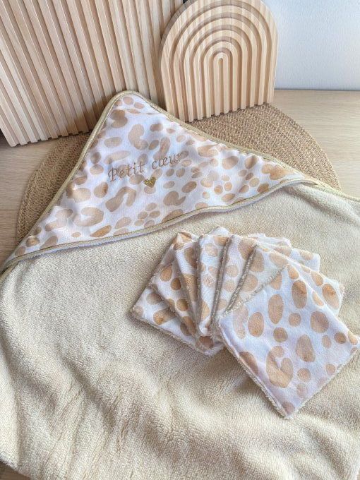 Lingettes lavables Léopard 